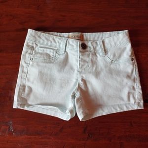 Girls Squeeze Mint Green Shorts Size 8